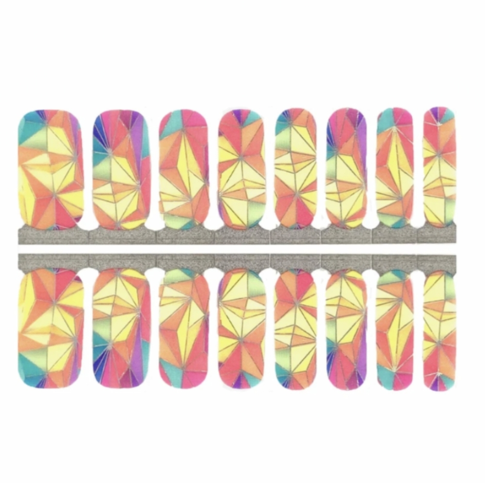 5 for $15 Nail Wraps- Hologram of Color - Picture 2 of 4